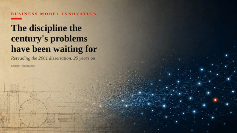 Where Business Model Innovation Really Came From: Rereading My 2001 Dissertation After 25 Years
